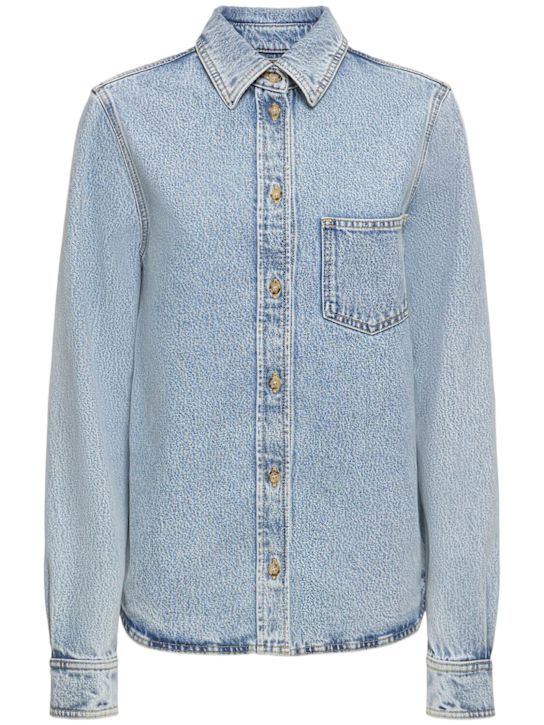 Luisaviaroma Camicia in denim di cotone organico