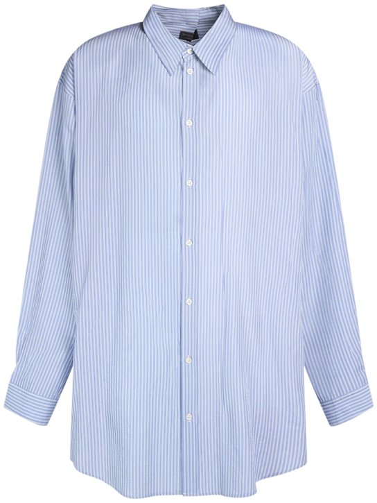 Luisaviaroma Camicia in popeline morbido a righe