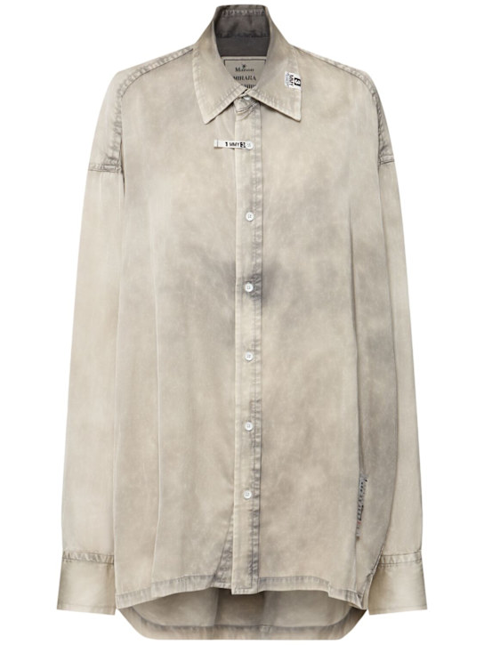 Luisaviaroma Camicia in raso di misto cotone