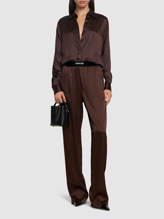 Luisaviaroma Camicia In Seta Charmeuse