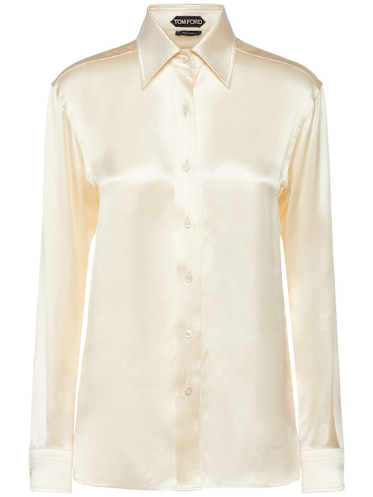 Luisaviaroma Camicia in seta charmeuse