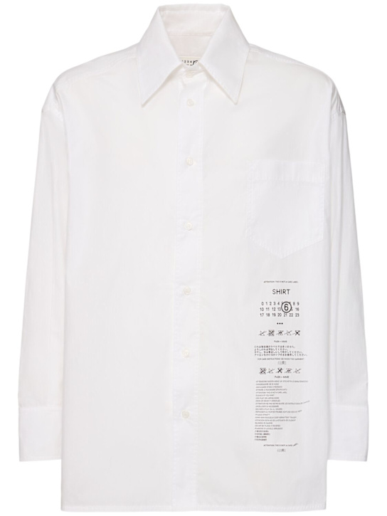 Luisaviaroma Camicia Instructions in cotone