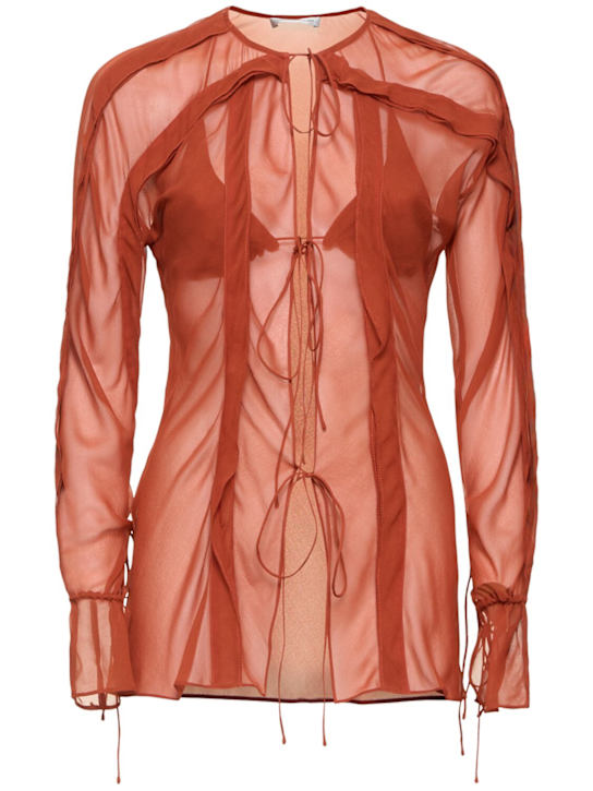Luisaviaroma Camicia maniche lunghe trasparente