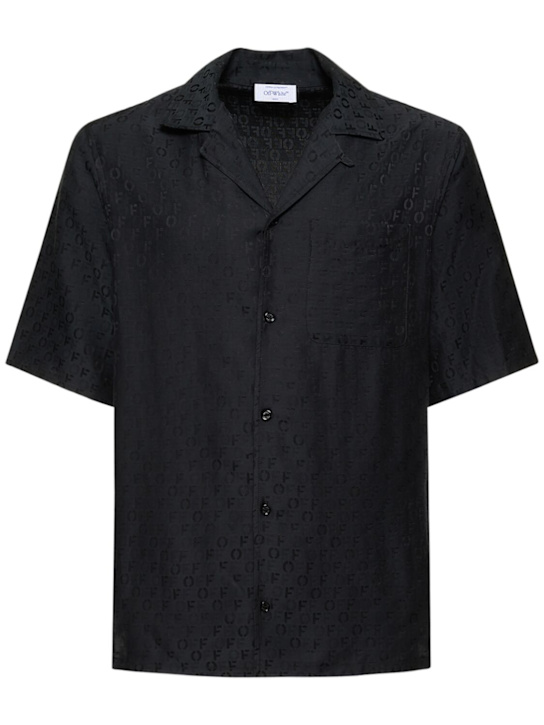 Luisaviaroma Camicia Off in misto seta