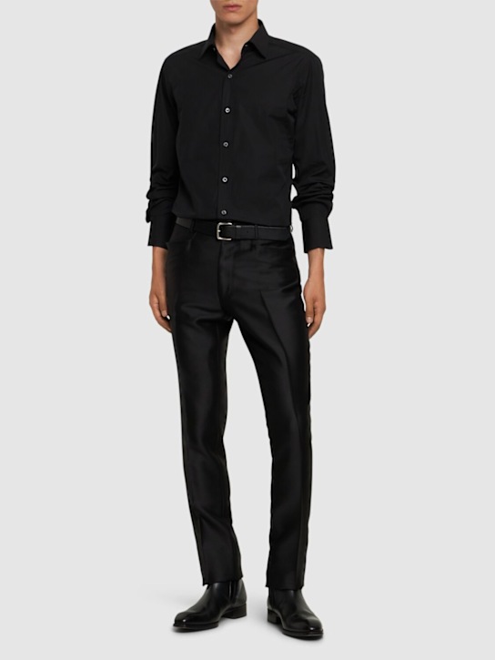 Luisaviaroma Camicia Slim Fit In Popeline