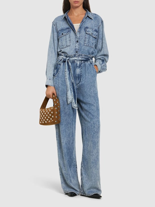 Luisaviaroma Camicia Tahisia In Denim Di Lyocell