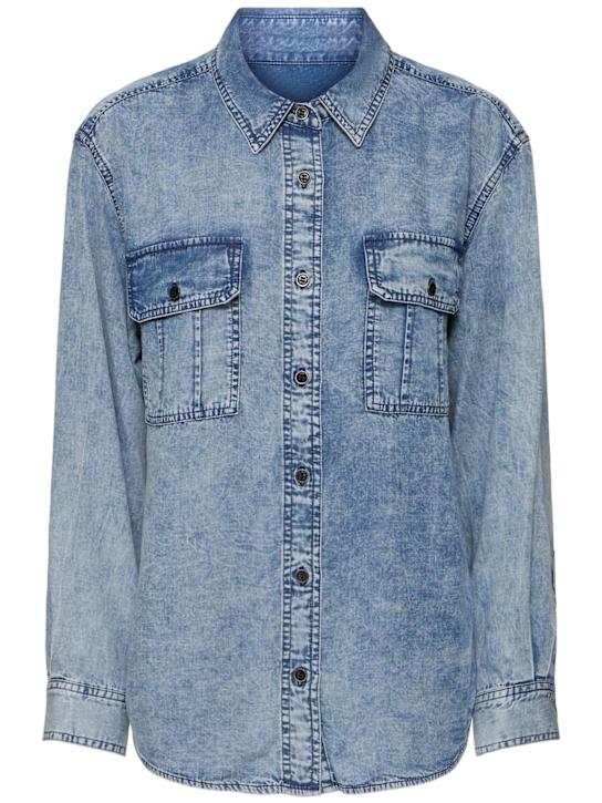 Luisaviaroma Camicia Tahisia in denim di lyocell