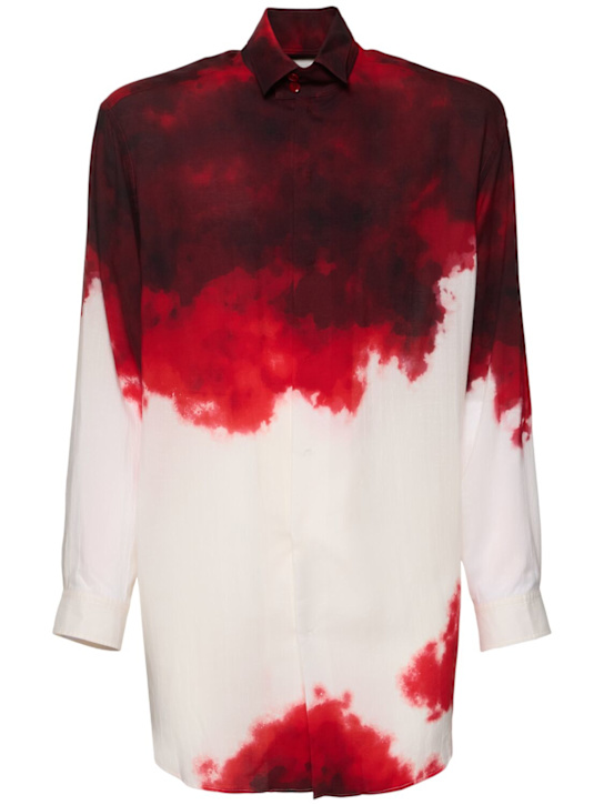 Luisaviaroma Camicia Uneven in techno stampato