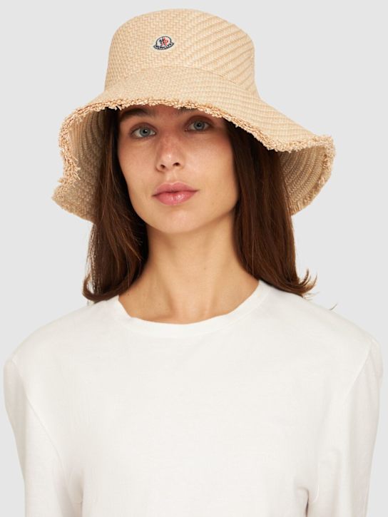 Luisaviaroma Capello Bucket In Rafia