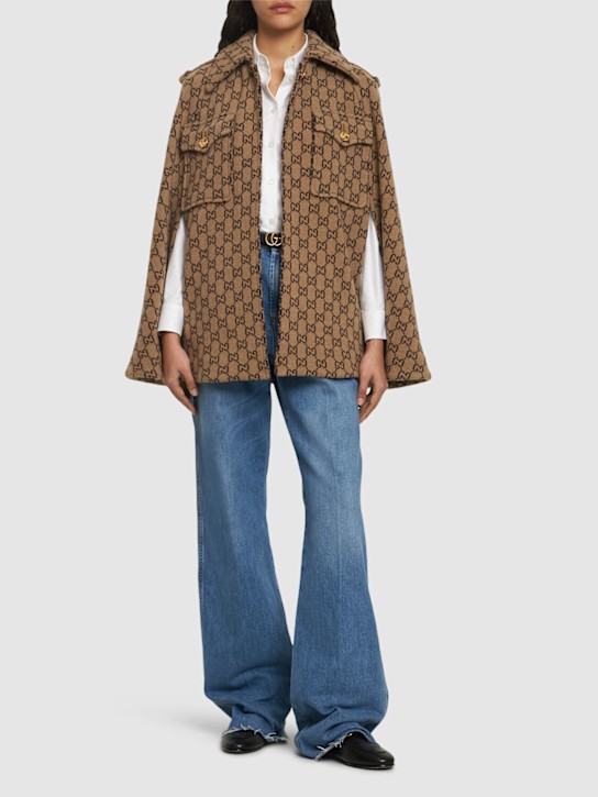 Luisaviaroma Cappa In Panno Di Lana GG