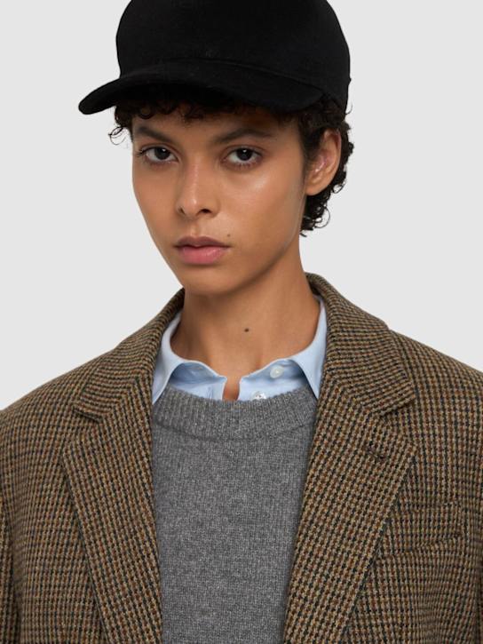 Luisaviaroma Cappello Baseball Hiker In Lana
