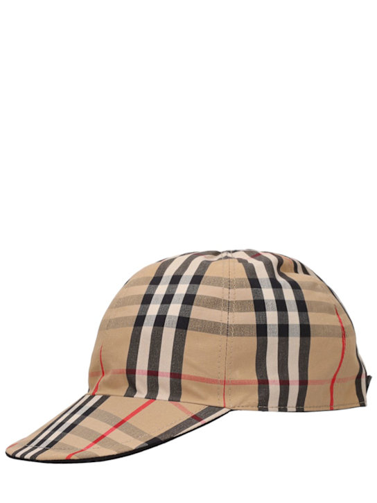 Luisaviaroma Cappello Baseball In Cotone Check