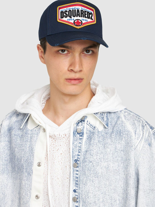 Luisaviaroma Cappello Baseball In Cotone Con Logo