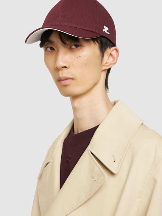 Luisaviaroma Cappello Baseball In Cotone Con Logo