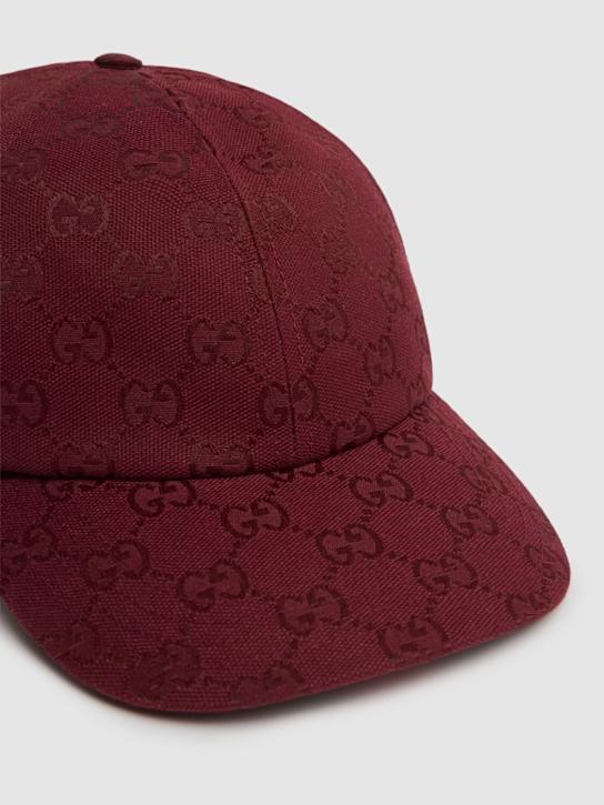 Luisaviaroma Cappello Baseball In Cotone GG