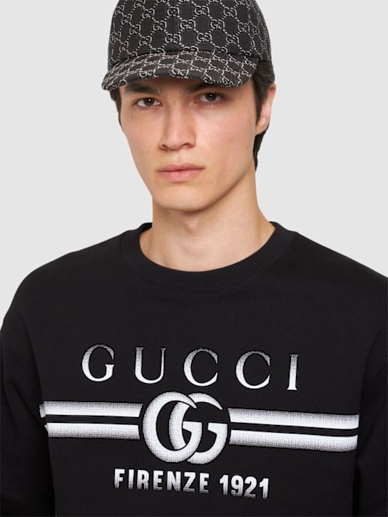 Luisaviaroma Cappello Baseball In Lana GG