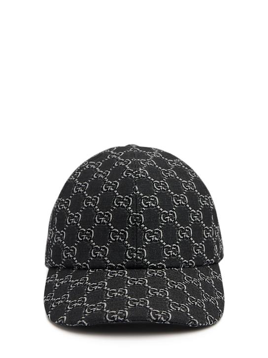 Luisaviaroma Cappello baseball in lana GG