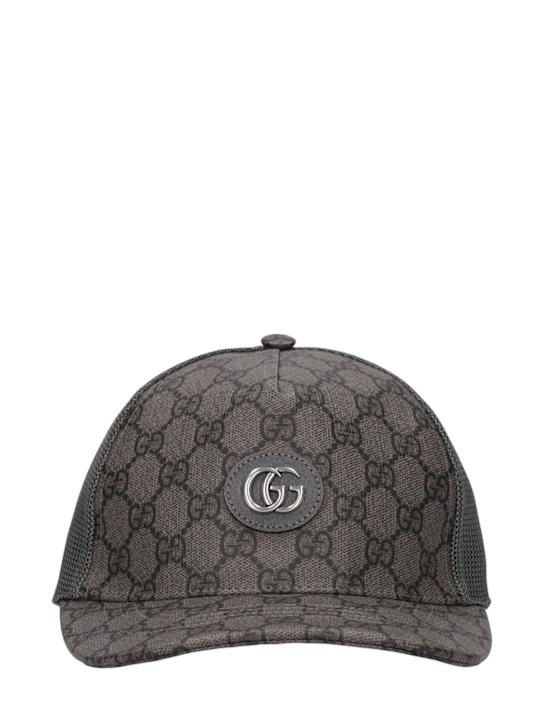 Luisaviaroma Cappello baseball in misto cotone GG