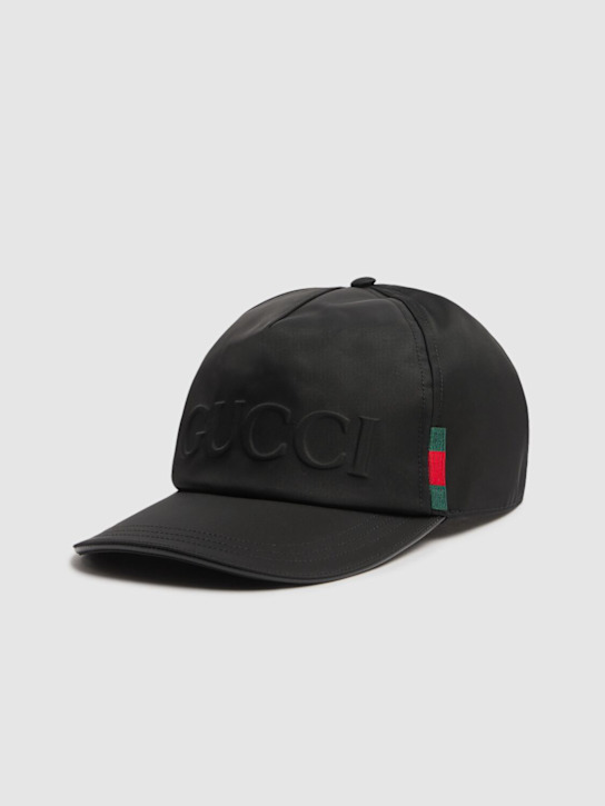 Luisaviaroma Cappello Baseball In Nylon Con Logo