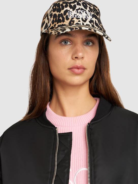 Luisaviaroma Cappello Baseball Leopard
