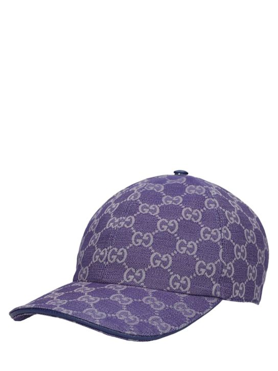 Luisaviaroma Cappello Baseball New GG In Tela