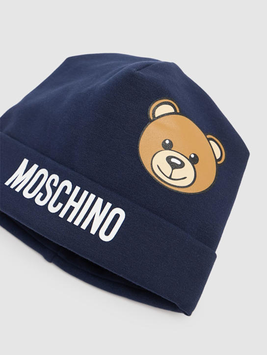 Luisaviaroma Cappello Beanie In Cotone Stampato