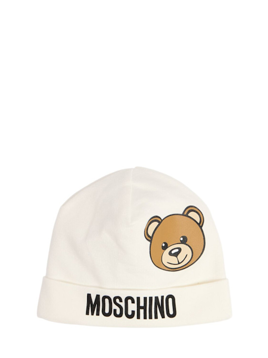Luisaviaroma Cappello beanie in cotone stampato