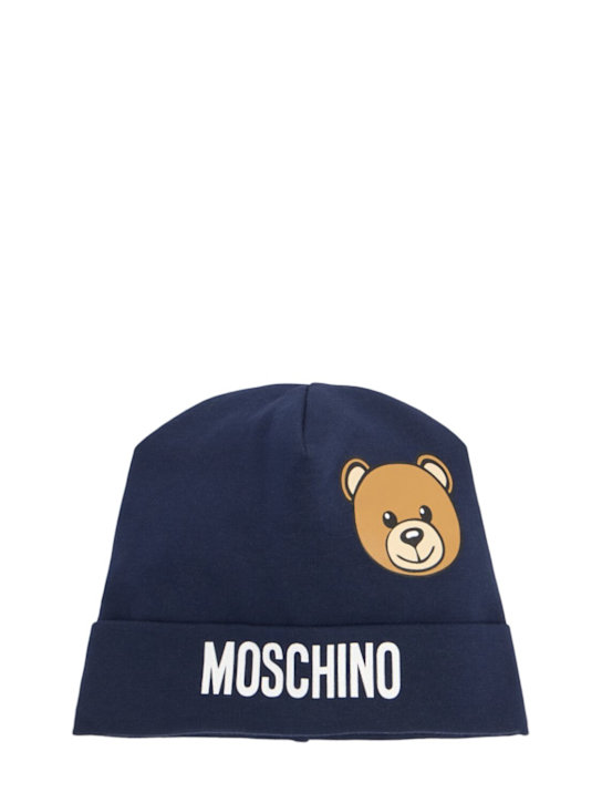 Luisaviaroma Cappello beanie in cotone stampato