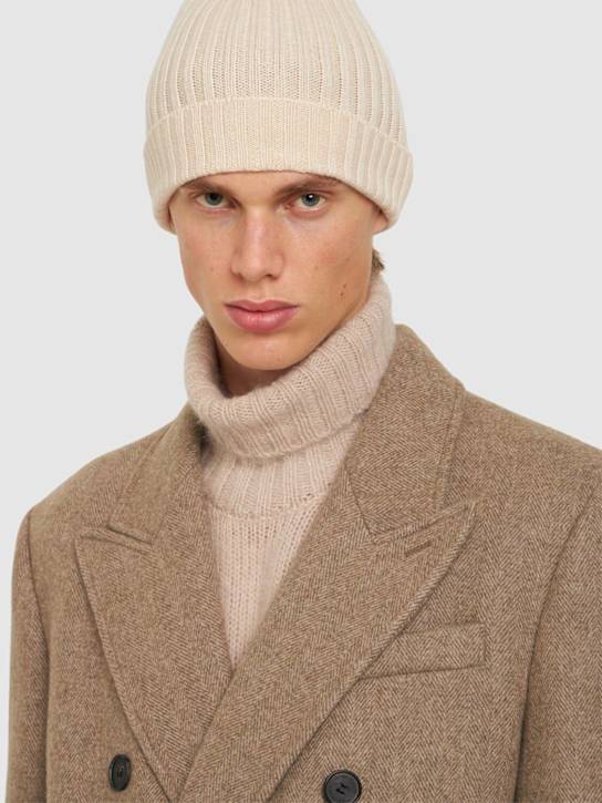 Luisaviaroma Cappello Beanie In Maglia Di Cashmere