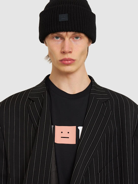 Luisaviaroma Cappello Beanie Pana Face In Lana