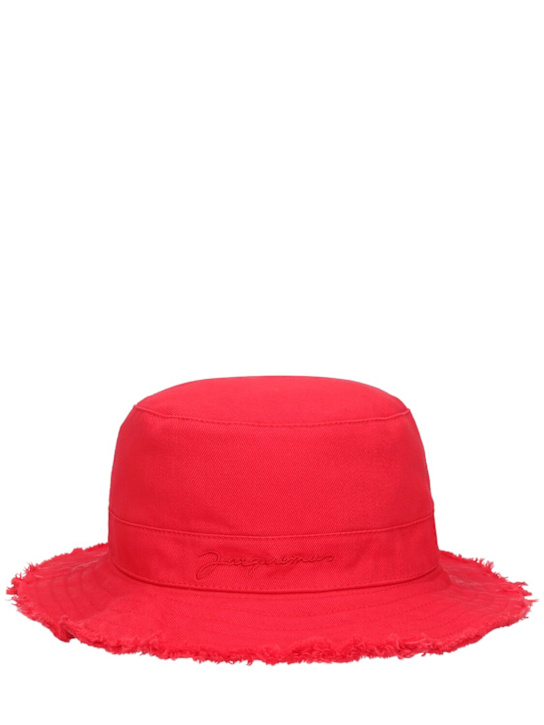 Luisaviaroma Cappello bucket in cotone con logo