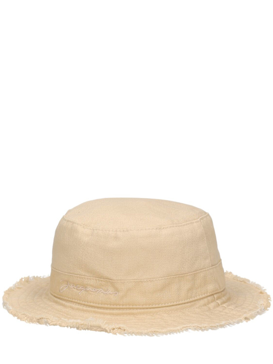 Luisaviaroma Cappello Bucket In Cotone Con Logo