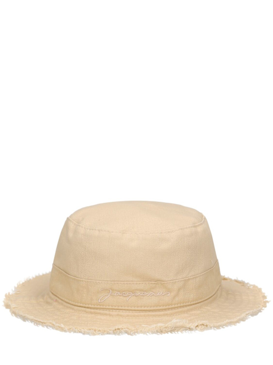 Luisaviaroma Cappello bucket in cotone con logo