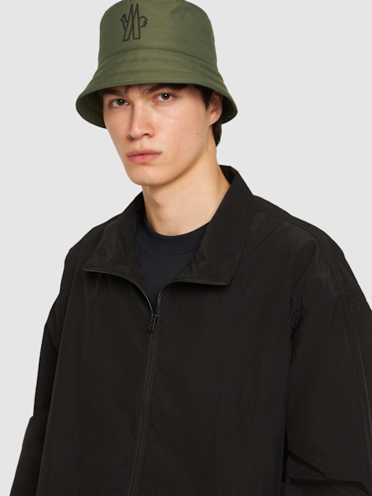 Luisaviaroma Cappello Bucket In Techno Con Logo