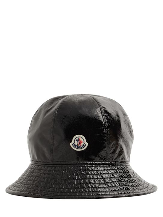 Luisaviaroma Cappello bucket in vinile lucido