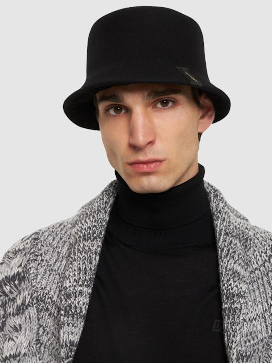 Luisaviaroma Cappello Bucket Ken In Feltro