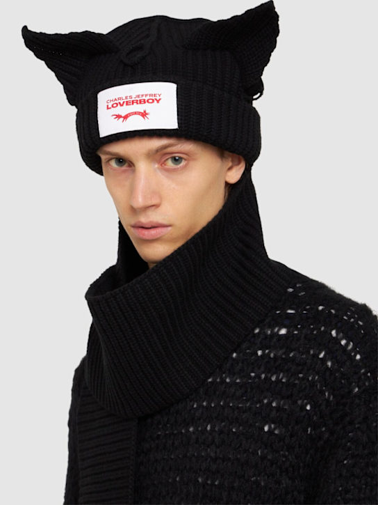 Luisaviaroma Cappello Chunky Ears Con Sciarpa