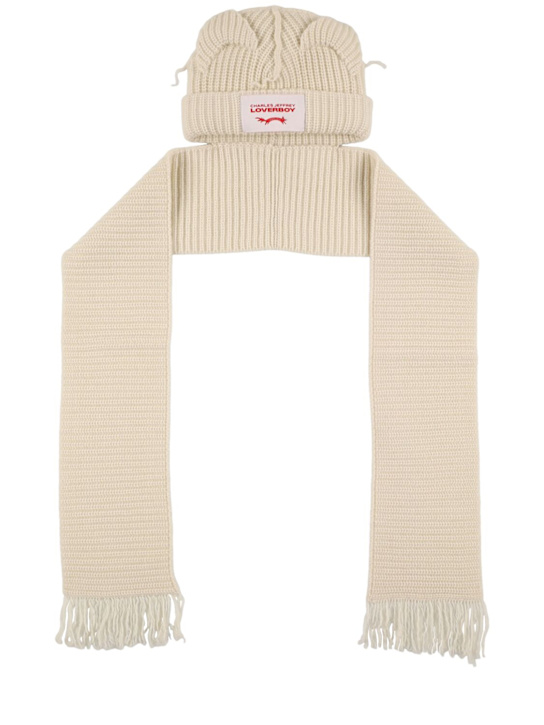 Luisaviaroma Cappello Chunky ears con sciarpa