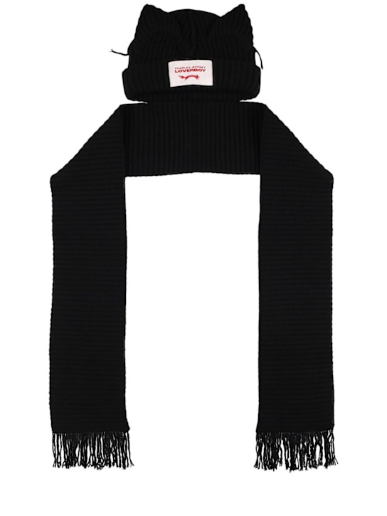 Luisaviaroma Cappello Chunky ears con sciarpa