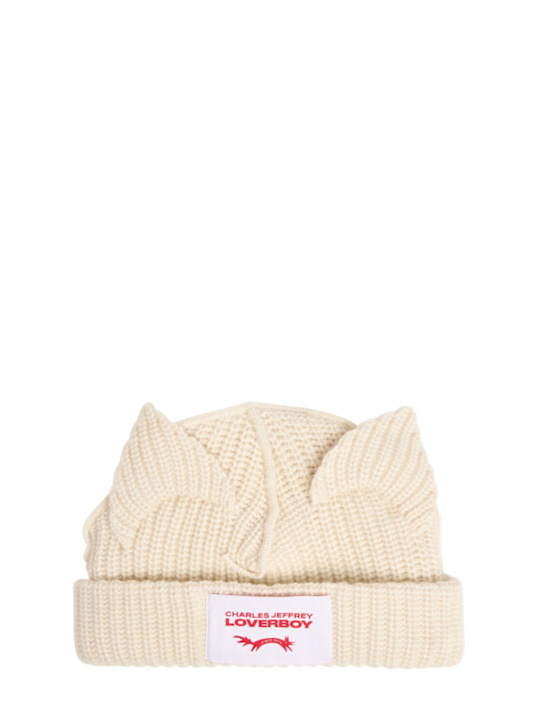Luisaviaroma Cappello Chunky Ears in misto lana