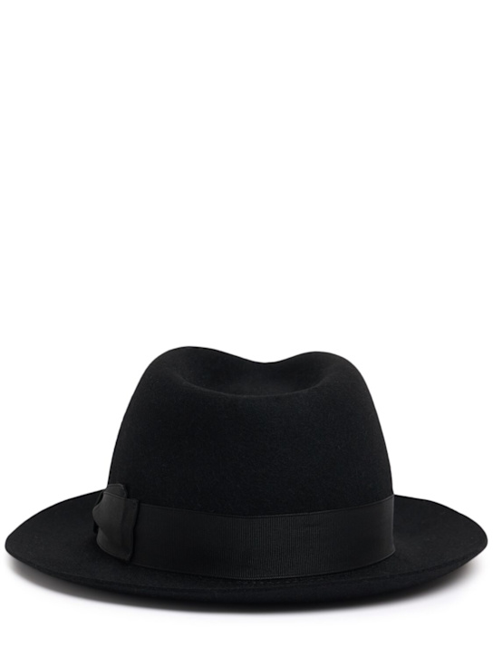 Luisaviaroma Cappello fedora in feltro pettinato