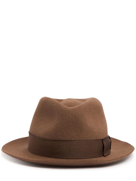 Luisaviaroma Cappello fedora in feltro pettinato