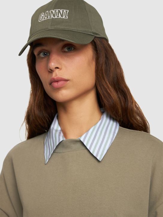 Luisaviaroma Cappello In Cotone Organico Con Logo