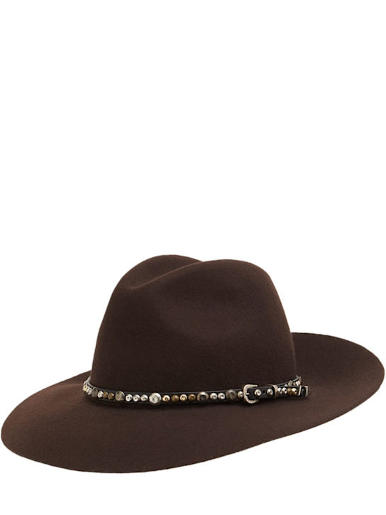 Luisaviaroma Cappello In Feltro Golden Fedora