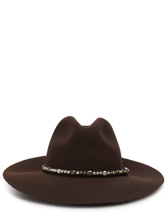 Luisaviaroma Cappello in feltro Golden Fedora