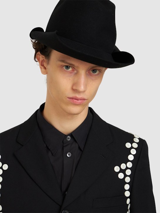Luisaviaroma Cappello In Lana Roll Brim