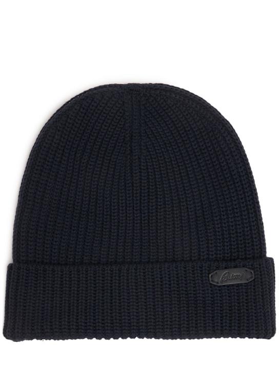 Luisaviaroma Cappello in maglia di lana con logo