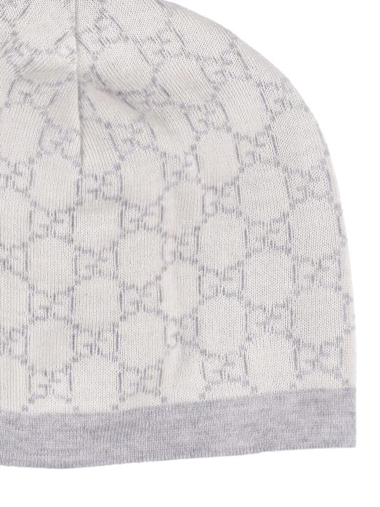 Luisaviaroma Cappello In Maglia Di Lana GG