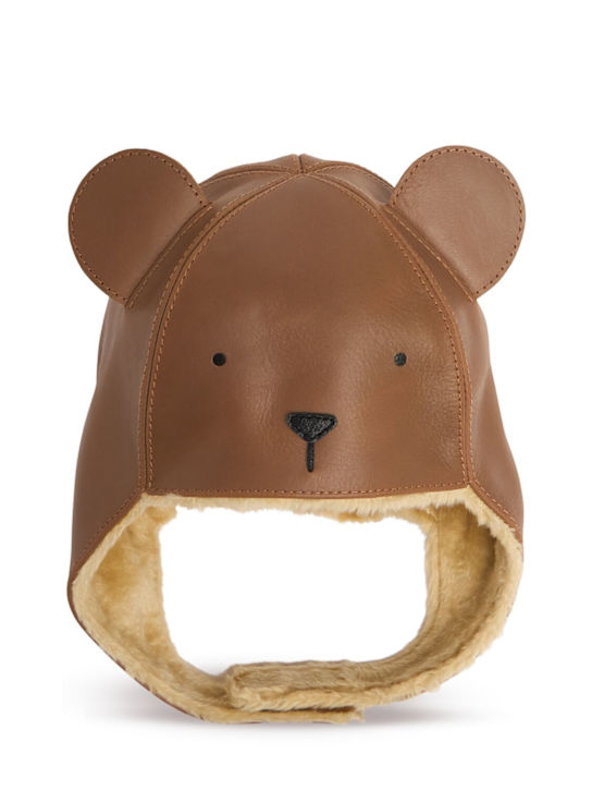 Luisaviaroma Cappello in pelle e orsetto