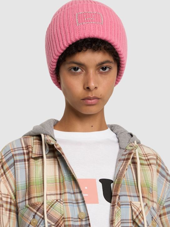 Luisaviaroma Cappello Pansy In Lana Con Logo